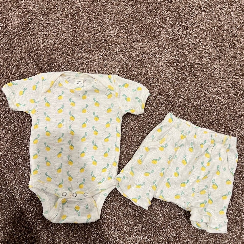 Kate Quinn lemon outfit. Brand new. Never worn.